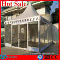 2014 Cheap hot sale CE ,SGS ,TUV cetificited aluminum alloy frame and PVC fabric glass tents